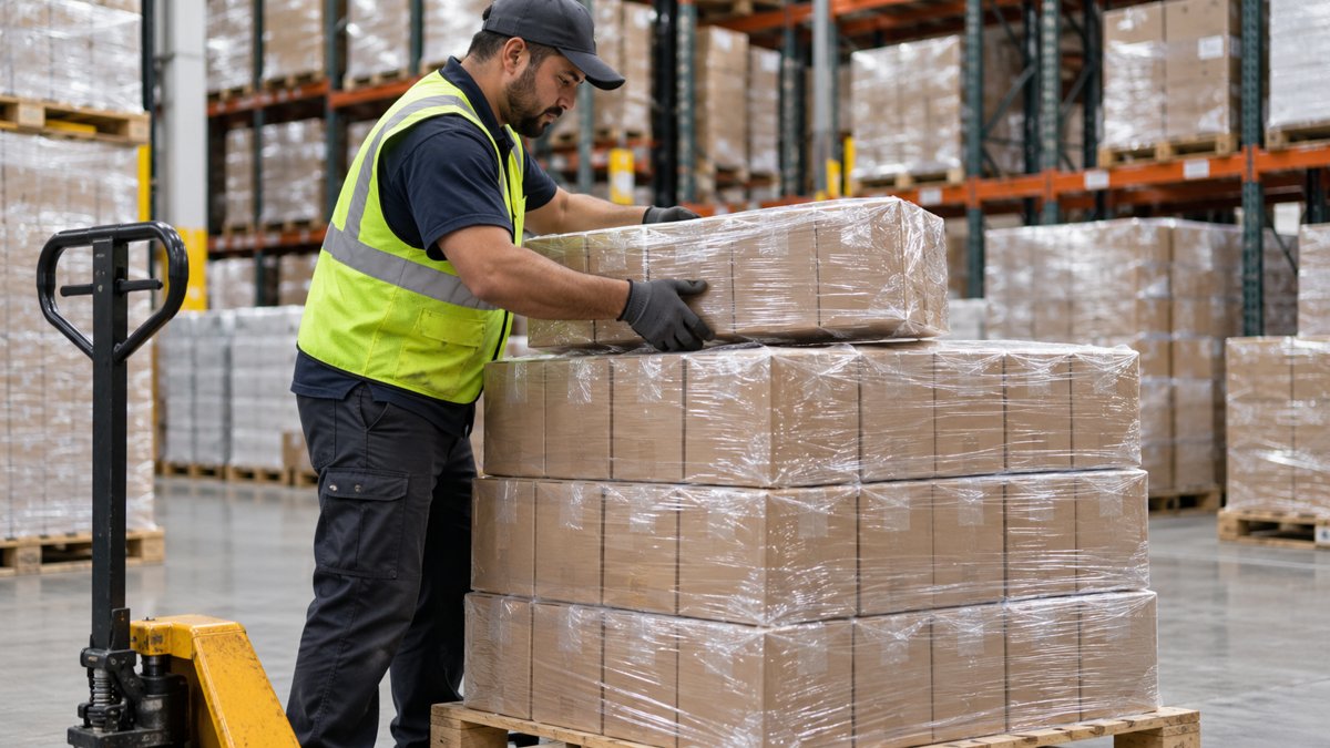 POF Paketli Ürünler Palete Nasıl Yerleştirilir?