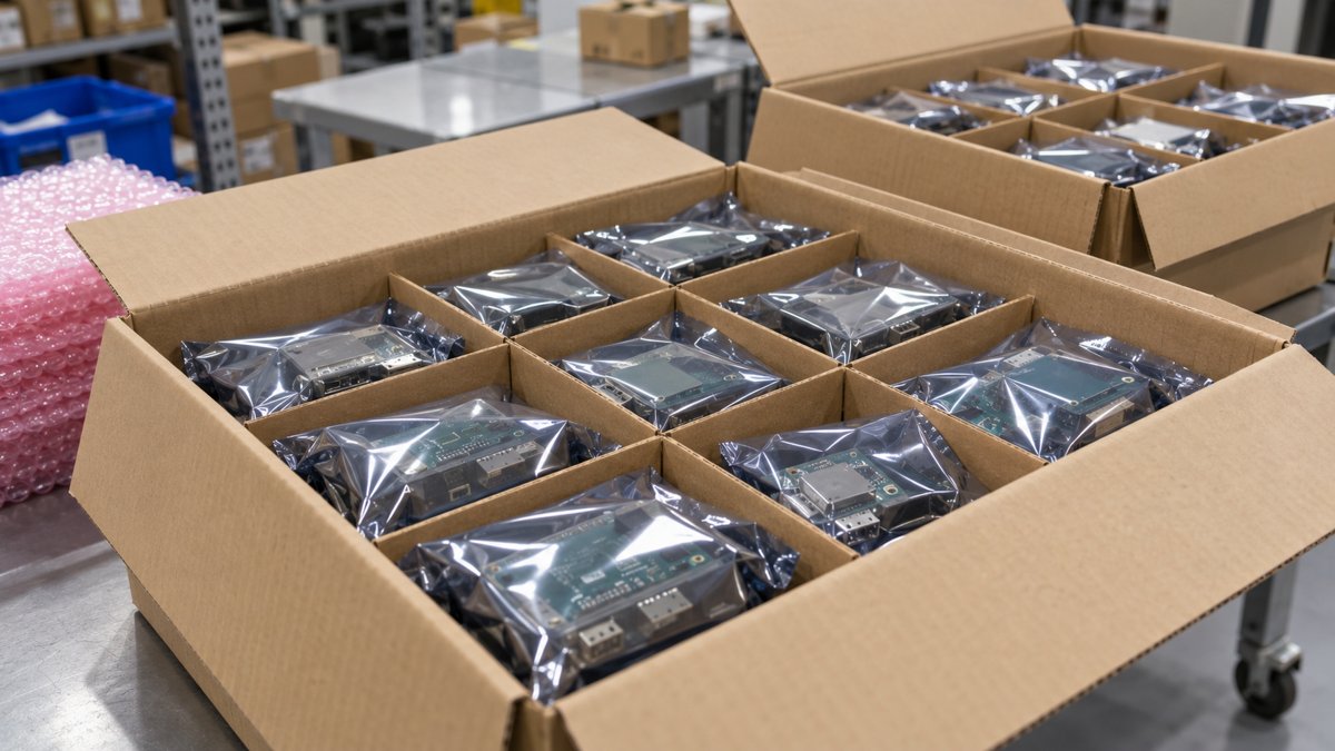 Elektronik Bileşenlerde ESD Ambalaj ve Koli Kapatma