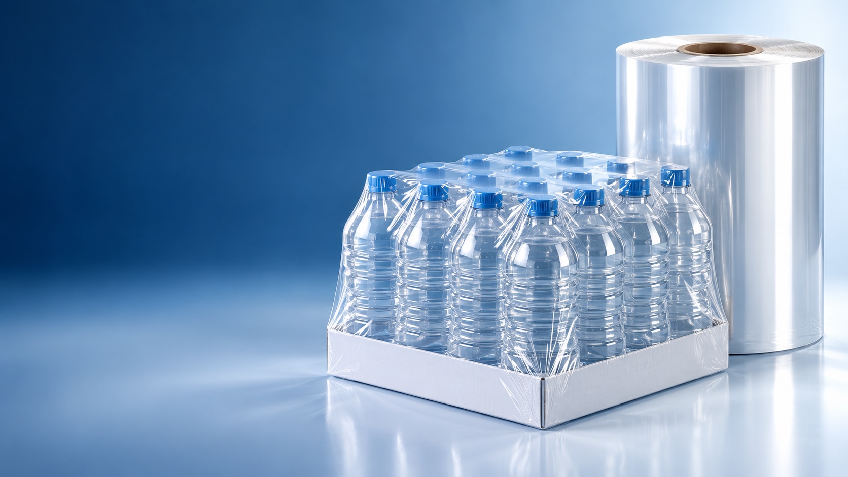 POF polyolefin shrink film ve paketlenmiş ürünler