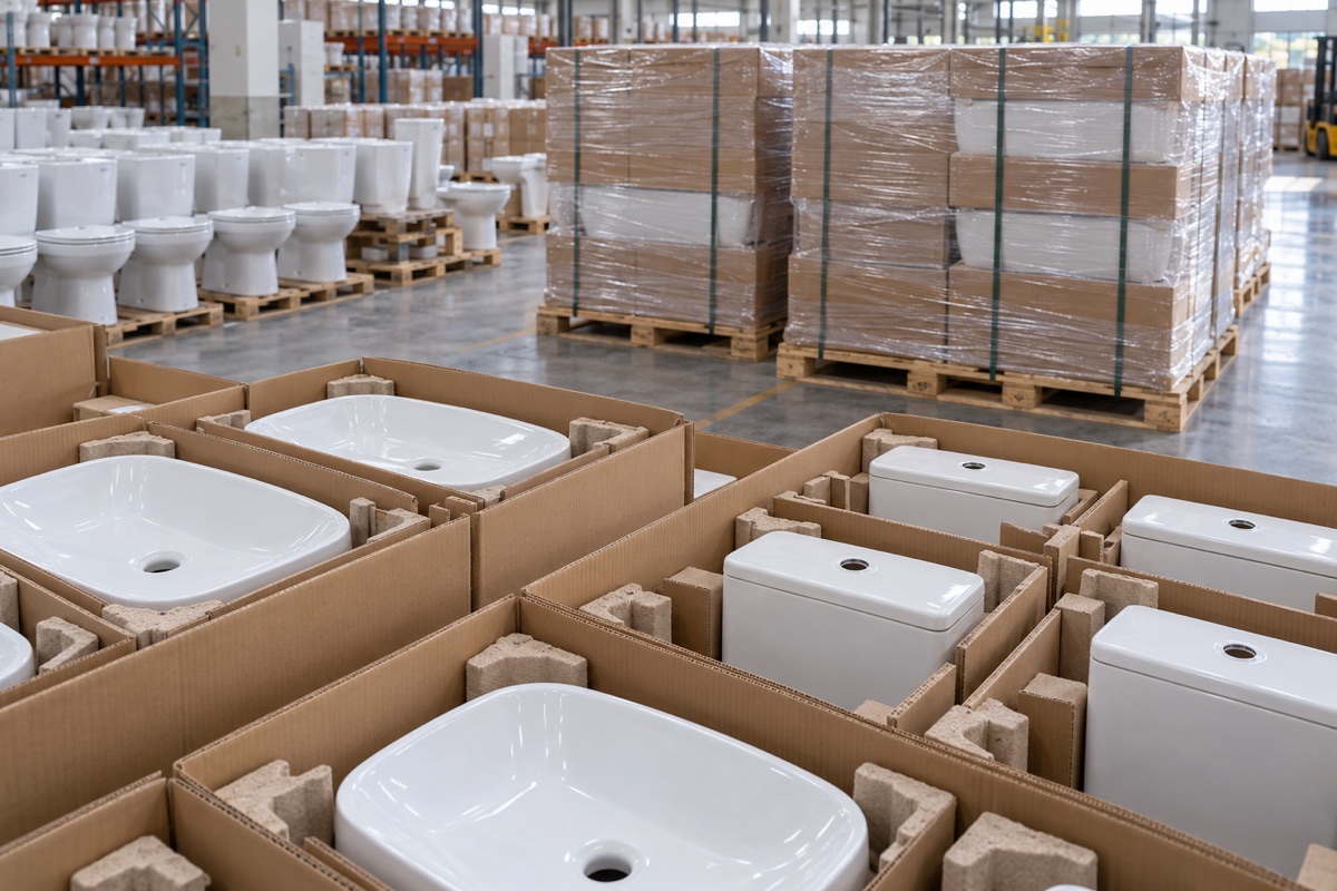 Seramik Lavabo ve Vitrifiye Ürünleri Nasıl Paketlenir?